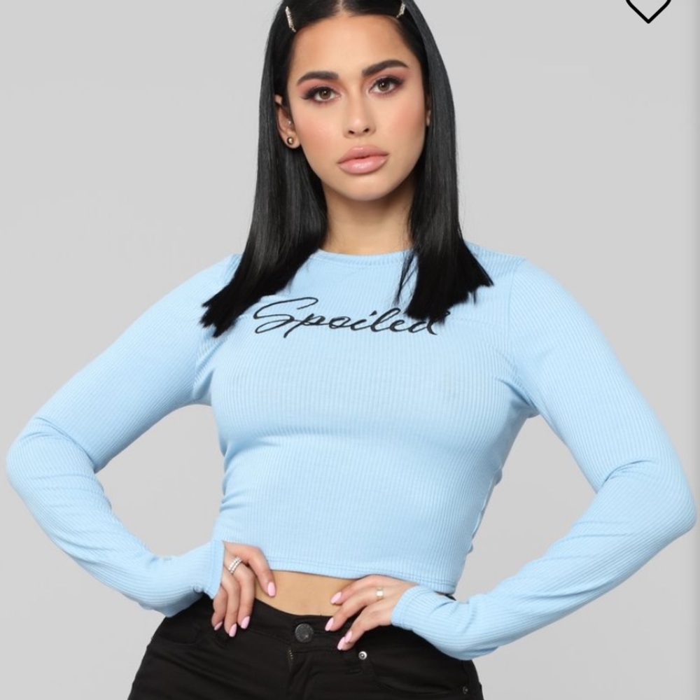 “Spoiled” long sleeve shirt